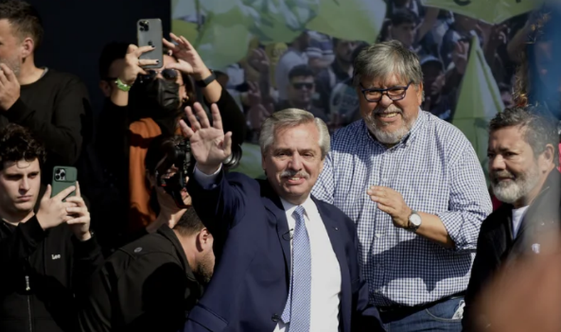 Qué dirigentes y funcionarios acompañaron a Alberto Fernández en el acto de apoyo de la UOCRA