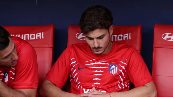 Julián Álvarez fue abucheado en distintos momentos de su regreso al Metropolitano ante Villarreal.