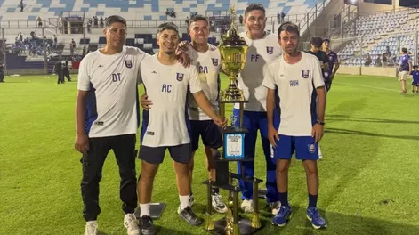 Feliz. Juan Colarte sabe que será una serie durísima con FADEP pero confía en Unión y su grupo.