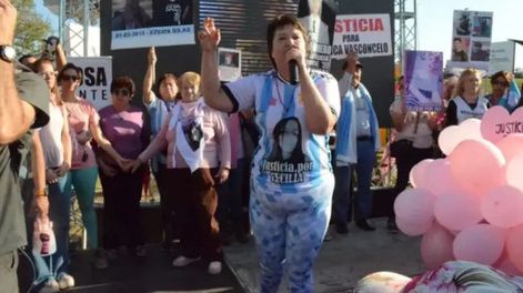 Inédita marcha por Cecilia en plena Ciudad de Buenos Aires