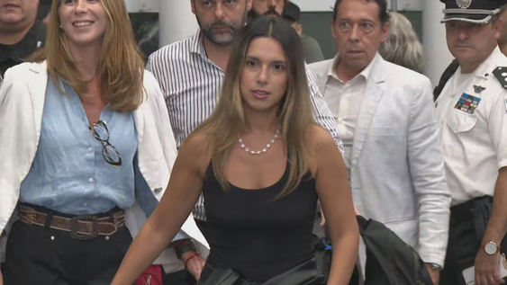 Agostina Páez llegó al país luego de estar acusada de racismo en Brasil.