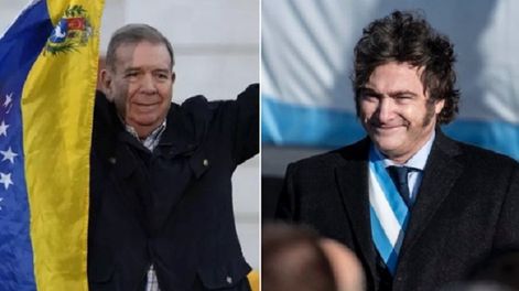 Javier Milei recibirá el sábado en Casa Rosada al opositor venezolano Edmundo González Urrutia