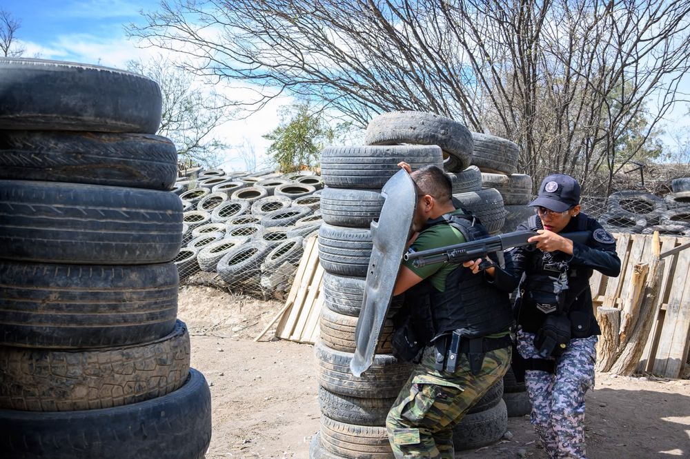 Los grupos especiales del Servicio Penitenciario participaron de una capacitación intensiva.