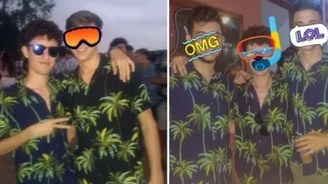 Compró una camisa hawaiana para ir a una fiesta y cuando llegó se llevó una sorpresa