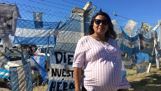 Tres meses de angustia para la esposa embarazada de un tripulante del ARA San Juan
