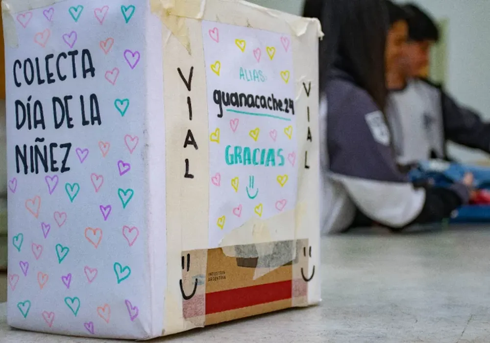 Organizan colecta para niños de Guanacache