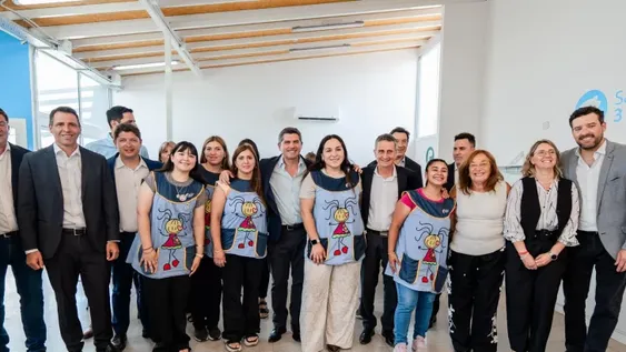 Marcelo Orrego inauguró un nuevo Centro de Desarrollo Infantil.