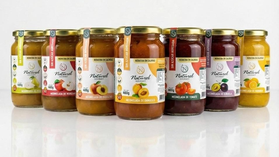 Naturel Gourmet, la firma sanjuanina que elabora mermeladas endulzadas con jugo de uvas.