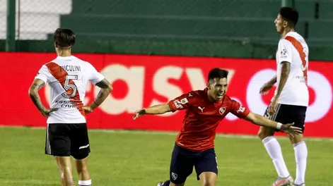 Independiente le ganó a River y lo dejó afuera de la definición del campeonato