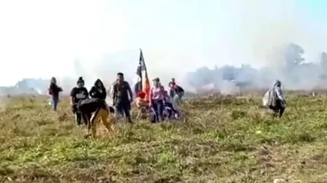Militantes del Polo Obrero usurparon un campo y los productores tuvieron que desalojarlos