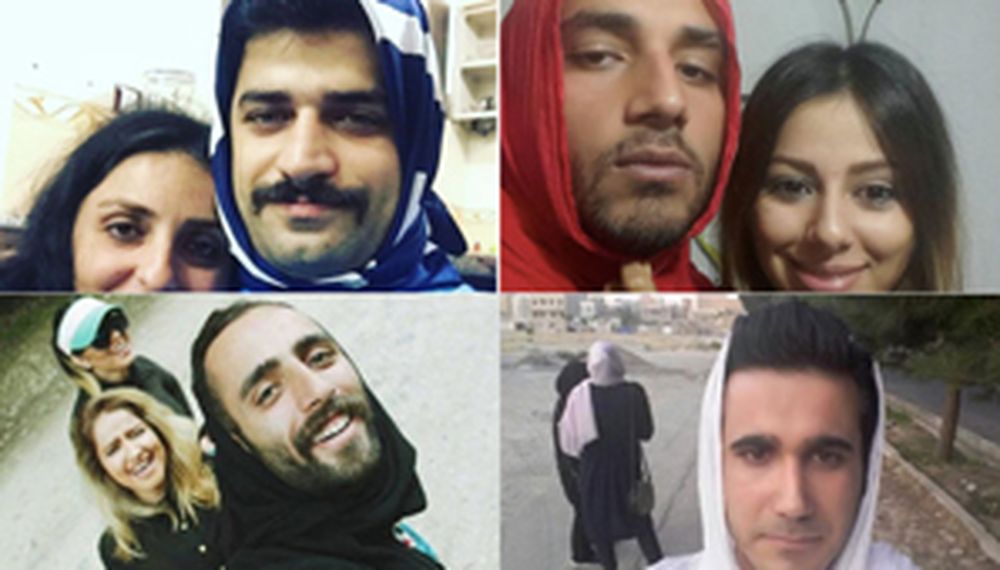 Por qué hombres de Irán publican sus fotos cubiertos con velo