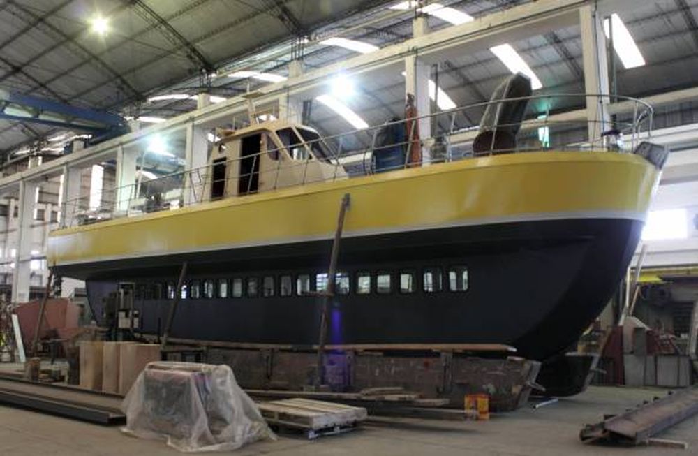 Argentina, con su primera nave  para ver ballenas bajo el agua