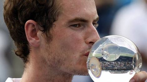 Murray, bajo la lluvia