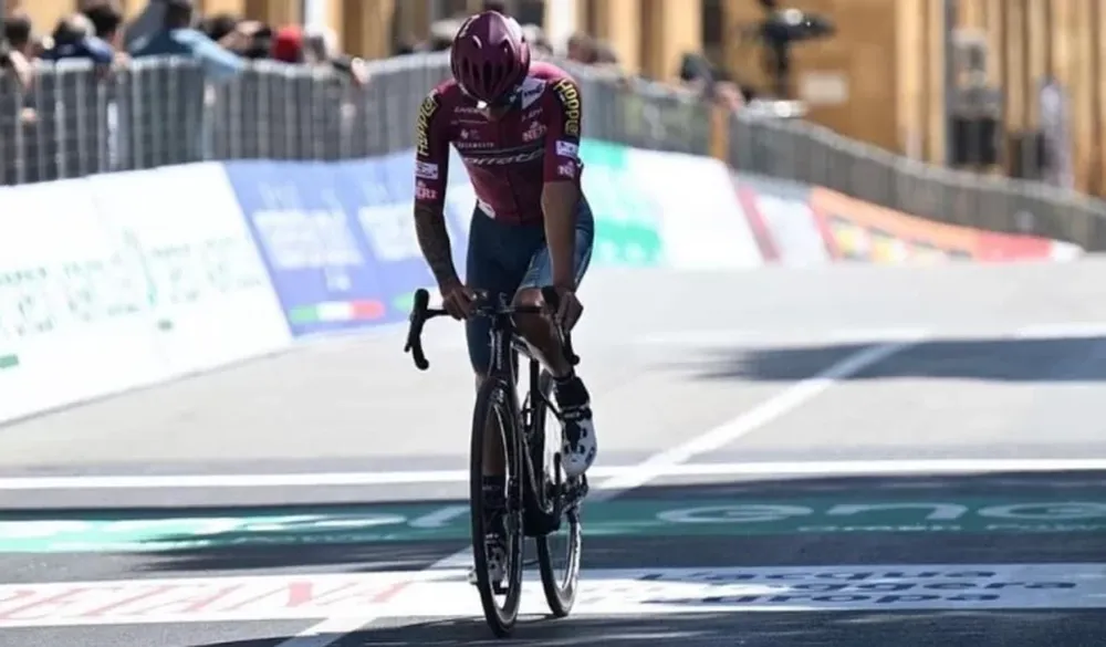 Tivani se ubicó 84to. en el Tour de República Checa