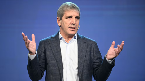 Ministro de Economía, Luis Caputo.