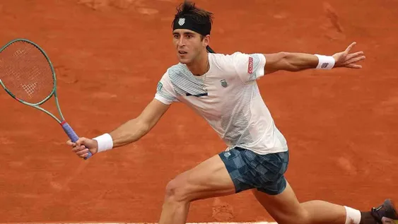 DEBUT. Etcheverry arrancó con triunfo en el Masters de Montecarlo en un gran inicio de torneo.