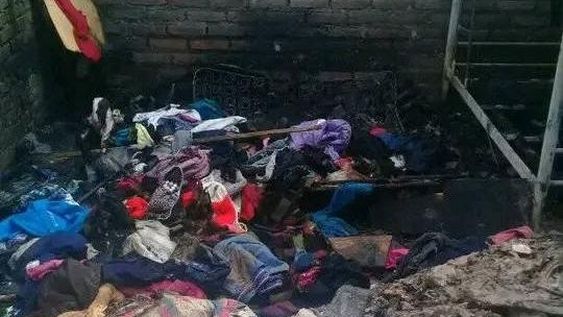 Por un incendio, pierden todo