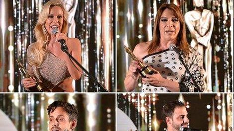 Martín Fierro Digital: la pequeña hija de una famosa se alzó con una estatuilla