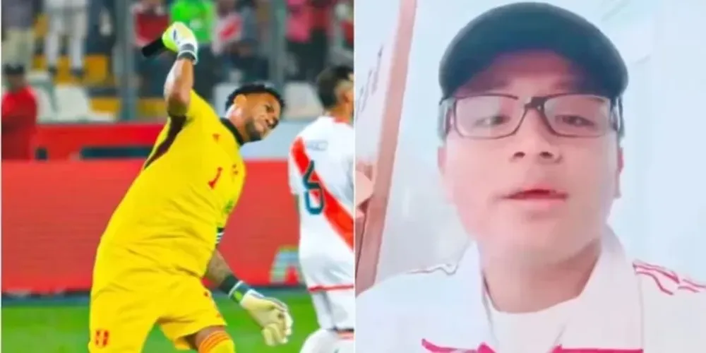 El descargo del hincha que fue agredido por el arquero de Perú al acercarse a Messi
