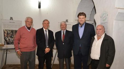 Brindis en la Celda Histórica de San Martín