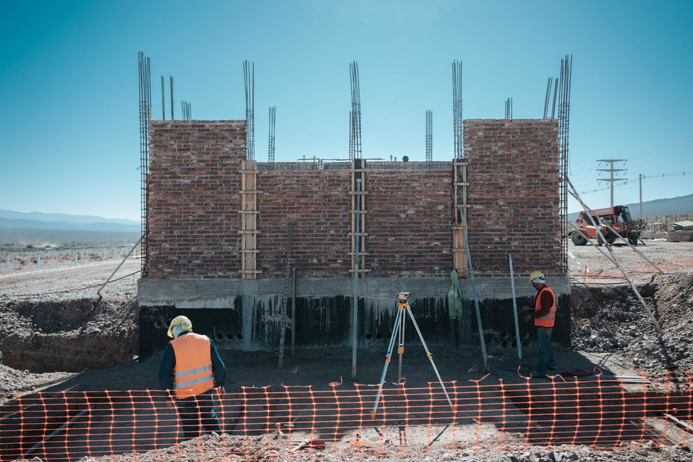 Avanza la construcción del Parque Solar Fotovoltaico en Ullum.