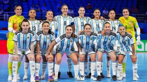 Mundial de Futsal Femenino: la Selección argentina goleó a Colombia y avanzó a semifinales