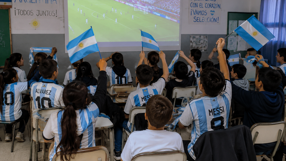 Los alumnos de las escuelas de San Juan podrán vivir el Mundial en las aulas.