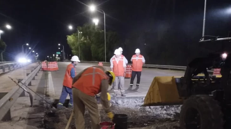 Reparación de la red vial de la provincia