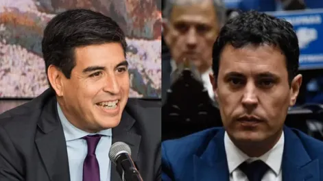 Guido Romero, a la izquierda y Jorge Chica, a la derecha.