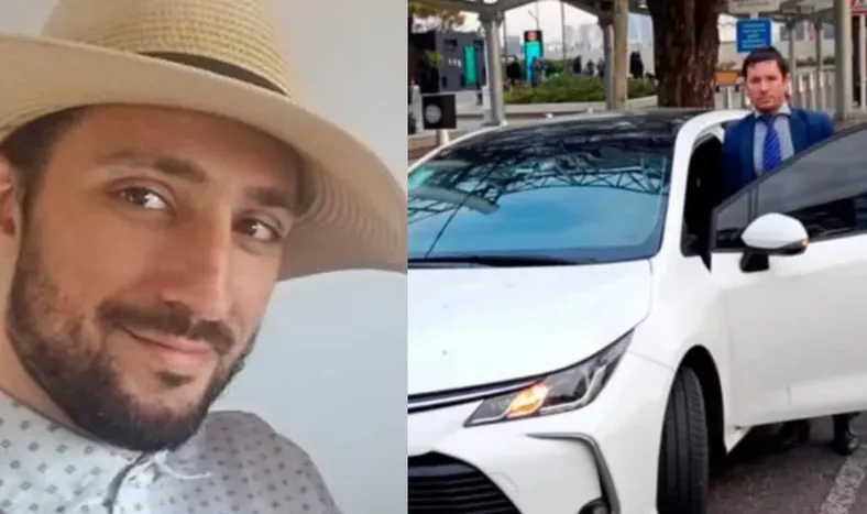 Pablo Laurta, detenido como sospechoso del doble femicidio en Córdoba. Martín Palacios, el chofer que lo llevó a Entre Ríos, cuyo cuerpo apareció desmembrado.