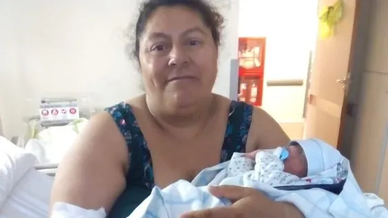 El primer bebé sanjuanino del 2020 es vallista y llegó por cesárea recién a las 3:27