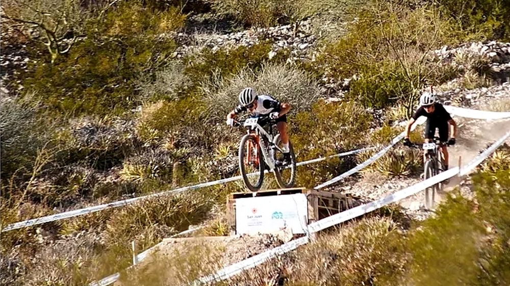 Espectacular. El Parque Quebrada de Zonda será escenario de la definición de la Copa Argentina de MTB.
