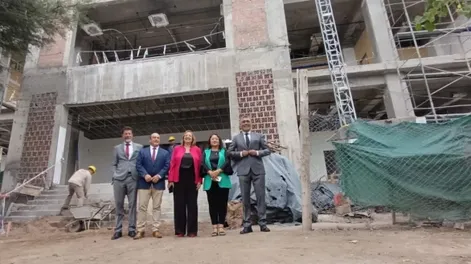 Avanza la construcción del Centro Judicial de Jáchal: ya alcanzó el 70%