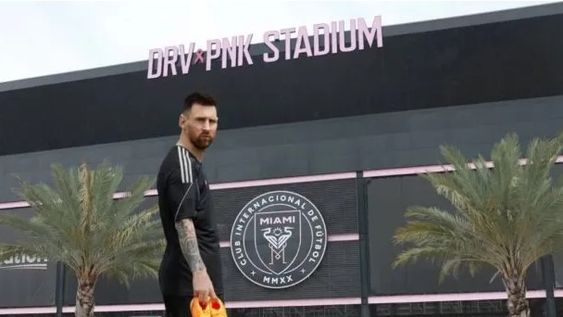 Messi tuvo su primera práctica junto a sus nuevos compañeros de Inter Miami