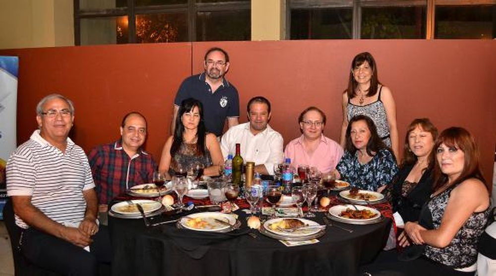 Cena de fin de año en Rectorado de la Nacional