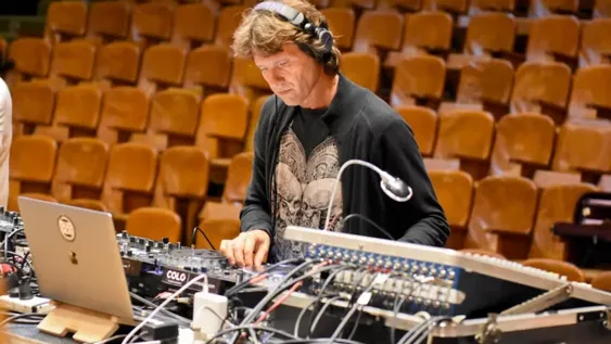 [FOTOS] Hernán Cattáneo y la Sinfónica tuvieron su primer contacto con el Bicentenario