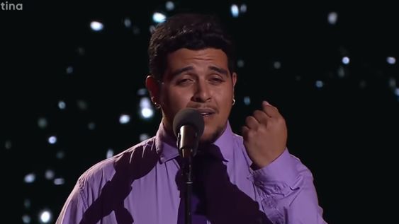 El sanjuanino sorprendió en las Audiciones a ciegas con un título lírico