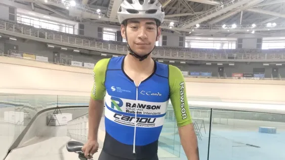 Díaz, un pibe entre los grandes