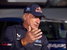 Prócer. El gran Carlos Sainz podría correr en San Juan en el Desafío Ruta 40 del mes de mayo. Prócer. El gran Carlos Sainz podría correr en San Juan en el Desafío Ruta 40 del mes de mayo.