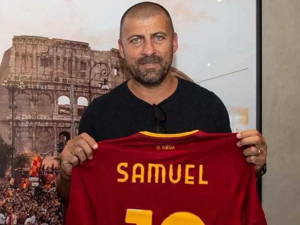 Dybala se entrenó con una visita de lujo: Walter Samuel