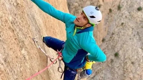 Dieron por muertos a los dos vascos arrastrados por un alud en el cerro Fitz Roy