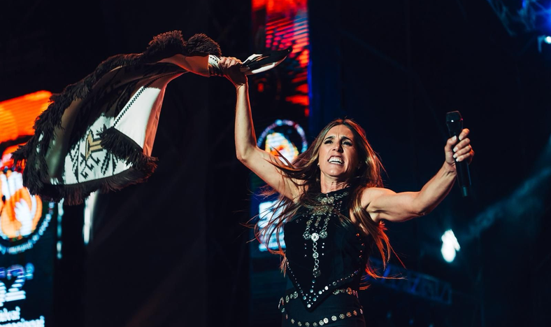 La Sole, lista para revolear el poncho en Lollapalooza 2026.