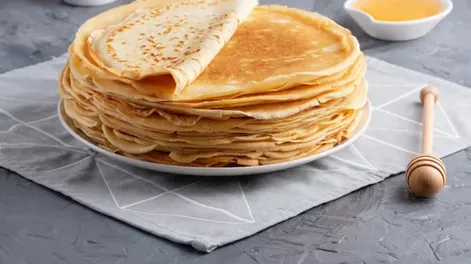 La receta de panqueques es muy sencilla y rápida de hacer.