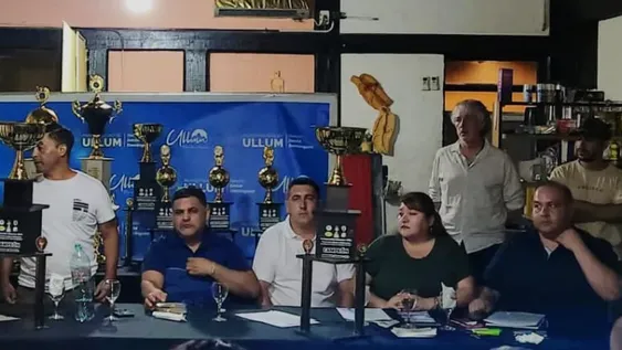 DESPEDIDA. En la Liga Ullum-Zonda se realizó el sorteo de la Copa 2025.