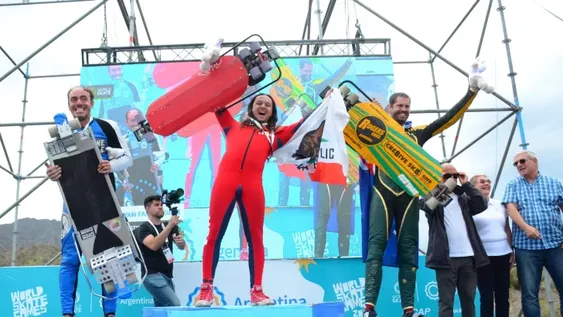 En Punta Negra se coronaron los campeones en Inline Downhill y el Street Luge
