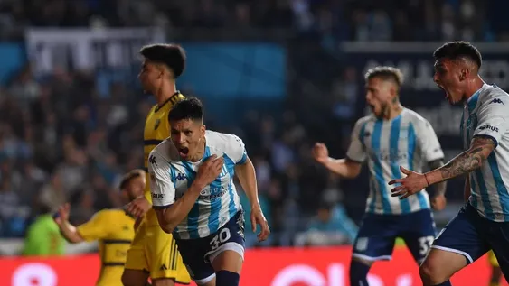 Racing lo festejó en la agonía
