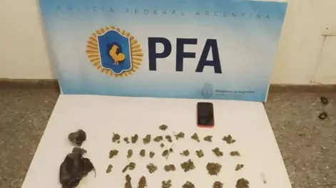 La Federal desbarató un kiosco de droga en Capital