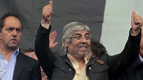 Hugo Moyano será el primer precandidato a diputado de Scioli por la provincia de Buenos Aires