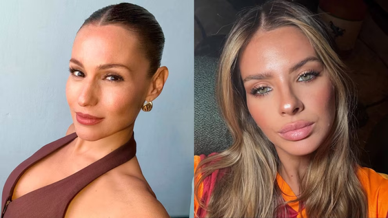 pampita compartio por error una foto de la china suarez y la borro a los pocos segundos