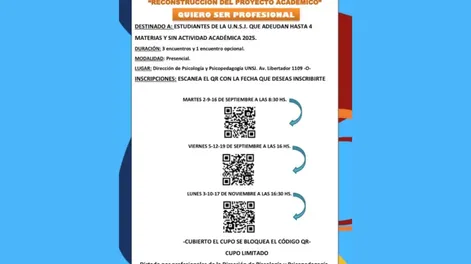 Inscriben para concluir carreras universitarias